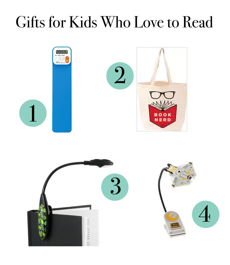 Gift ideas for kids who love to read! 