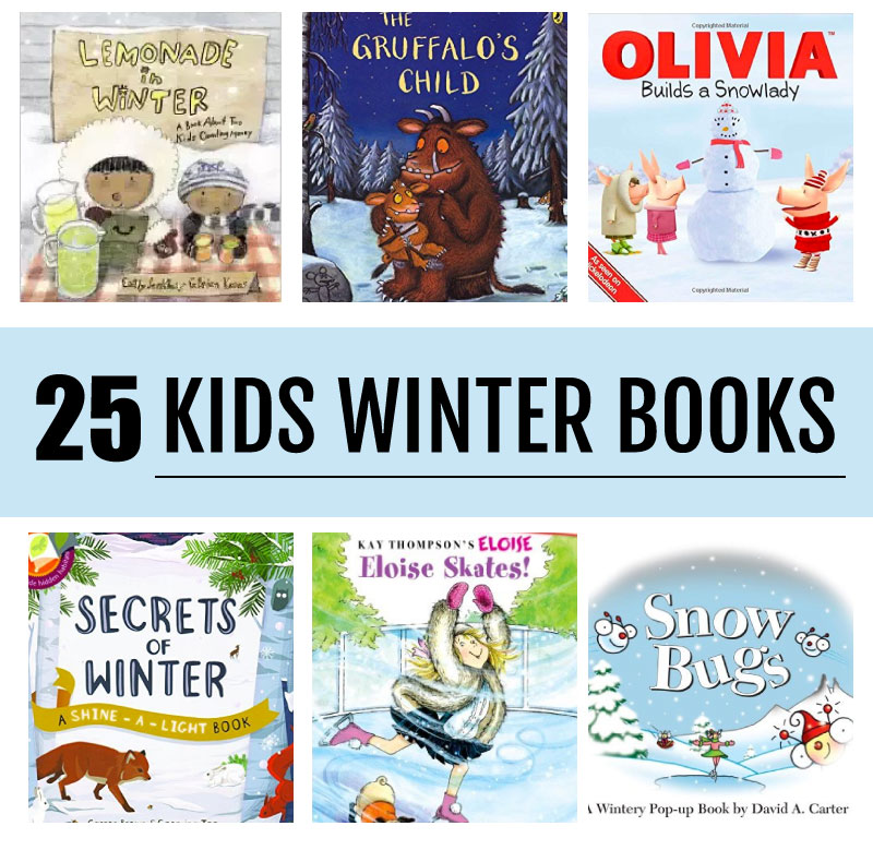 25 of the best Winter Themed Books for Kids of all ages - awesome to read during the winter! thirtyhandmadedays.com