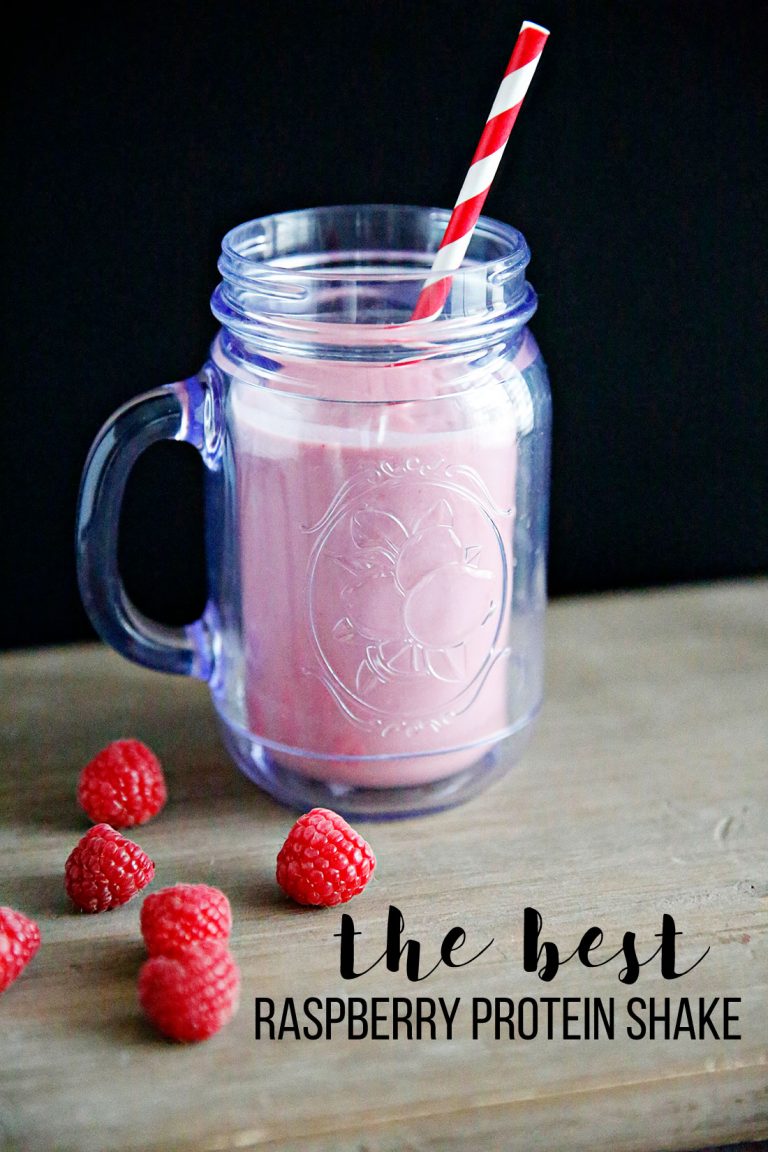 Raspberry Protein Shake