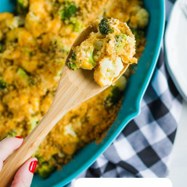 Au Gratin Broccoli and Cauliflower
