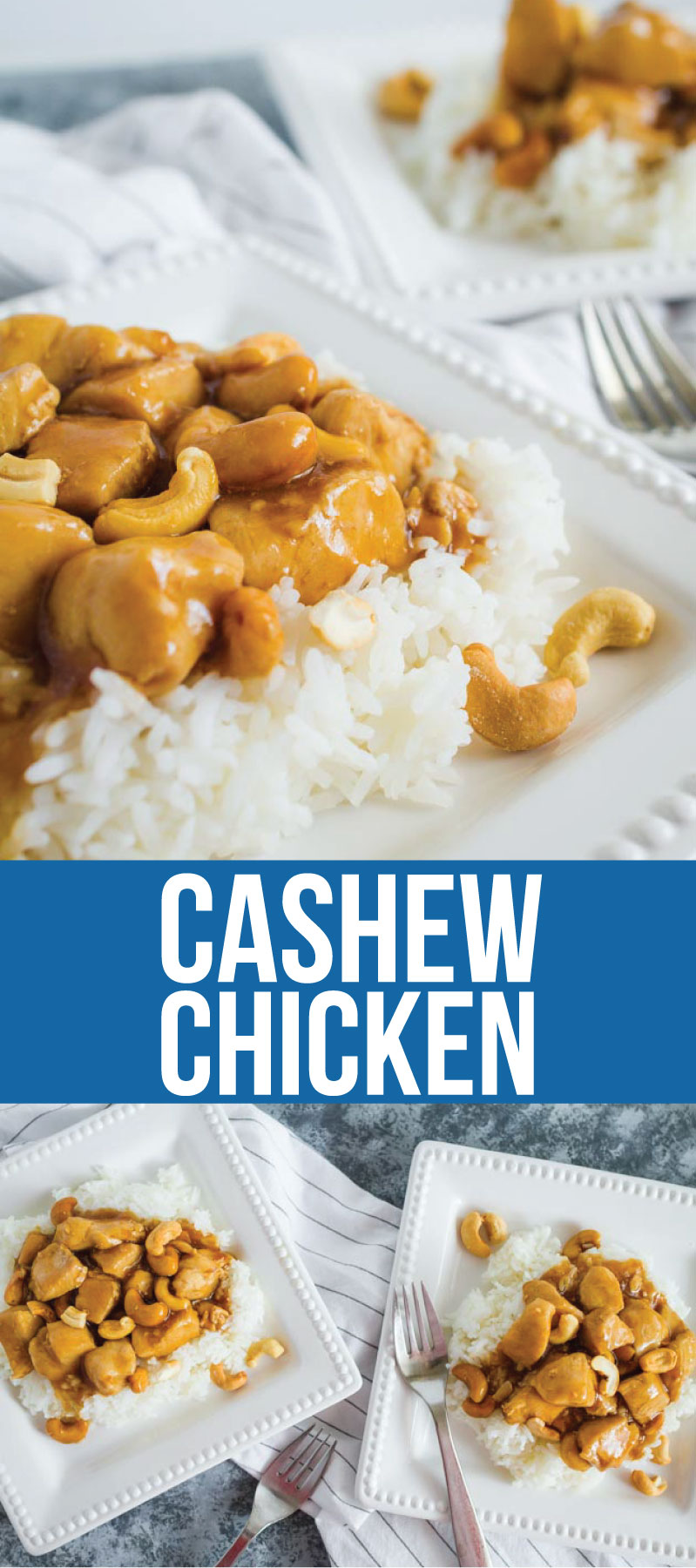 Food: Cashew Chicken - a delicious main dish recipe to try out! from thirtyhandmadedays.com