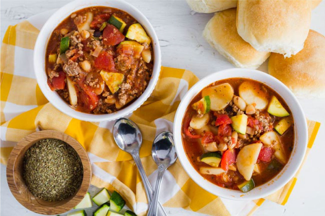 Food: Gabriel's Goulash - the perfect dinner recipe that will keep you nice and warm. thirtyhandmadedays.com