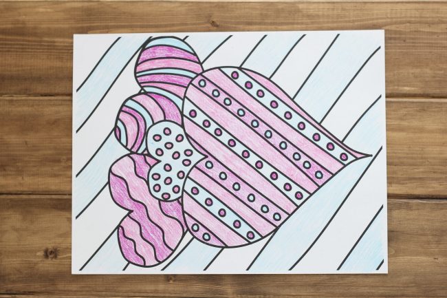 Holidays: Valentine's Day Coloring Page! A simple little drawing to color in for the holiday. thirtyhandmadedays.com