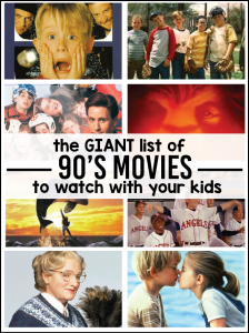 The Giant List of 90s Movies to Watch With Your Kids