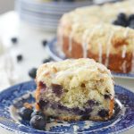 Lemon Blueberry Streusel Coffee Cake