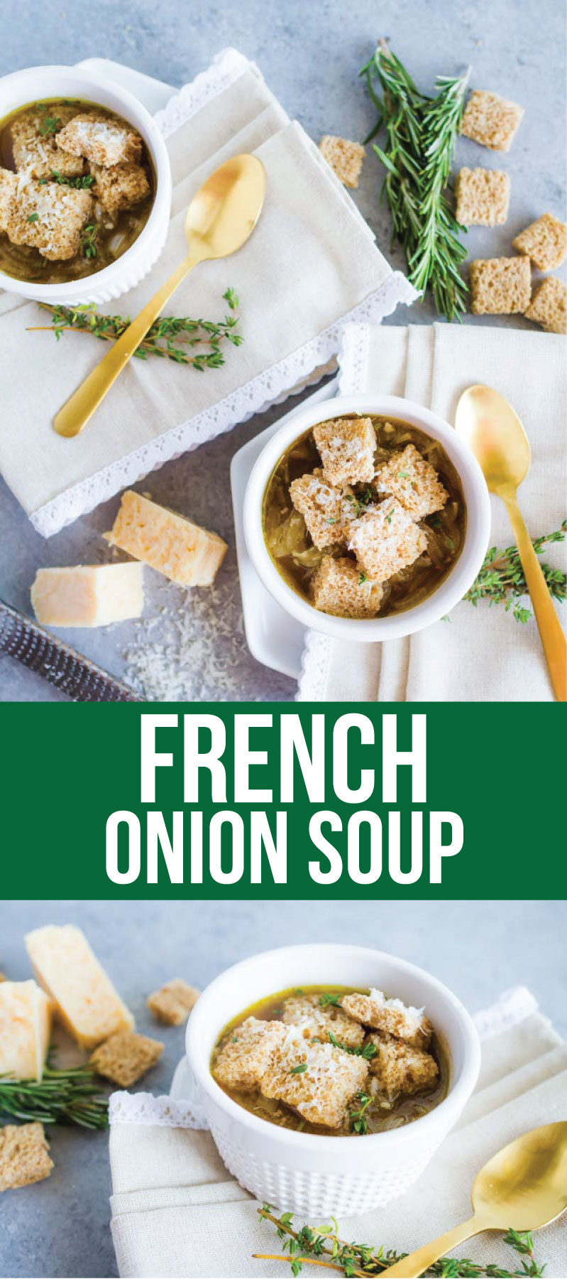 Lightened Up French Onion Soup - a delicious take on an old classic from Movara Fitness Resort