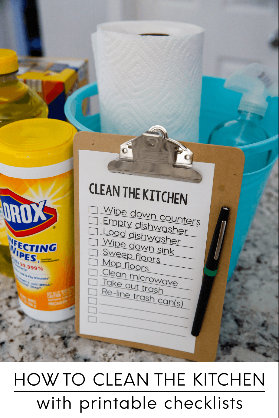 How to Clean the Kitchen