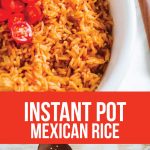 Instant Pot Mexican Rice - how to make Mexican Rice quickly!