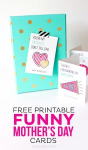 Printable Mother's Day Cards