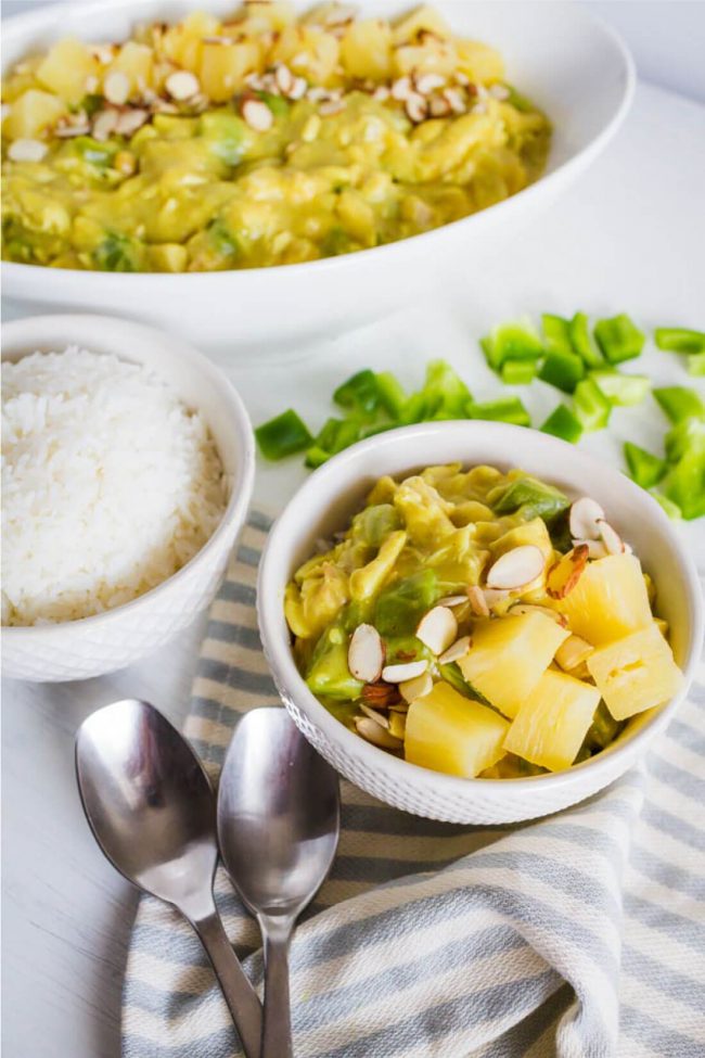 Easy Chicken Curry Recipe Family Meals from 30 Days Blog