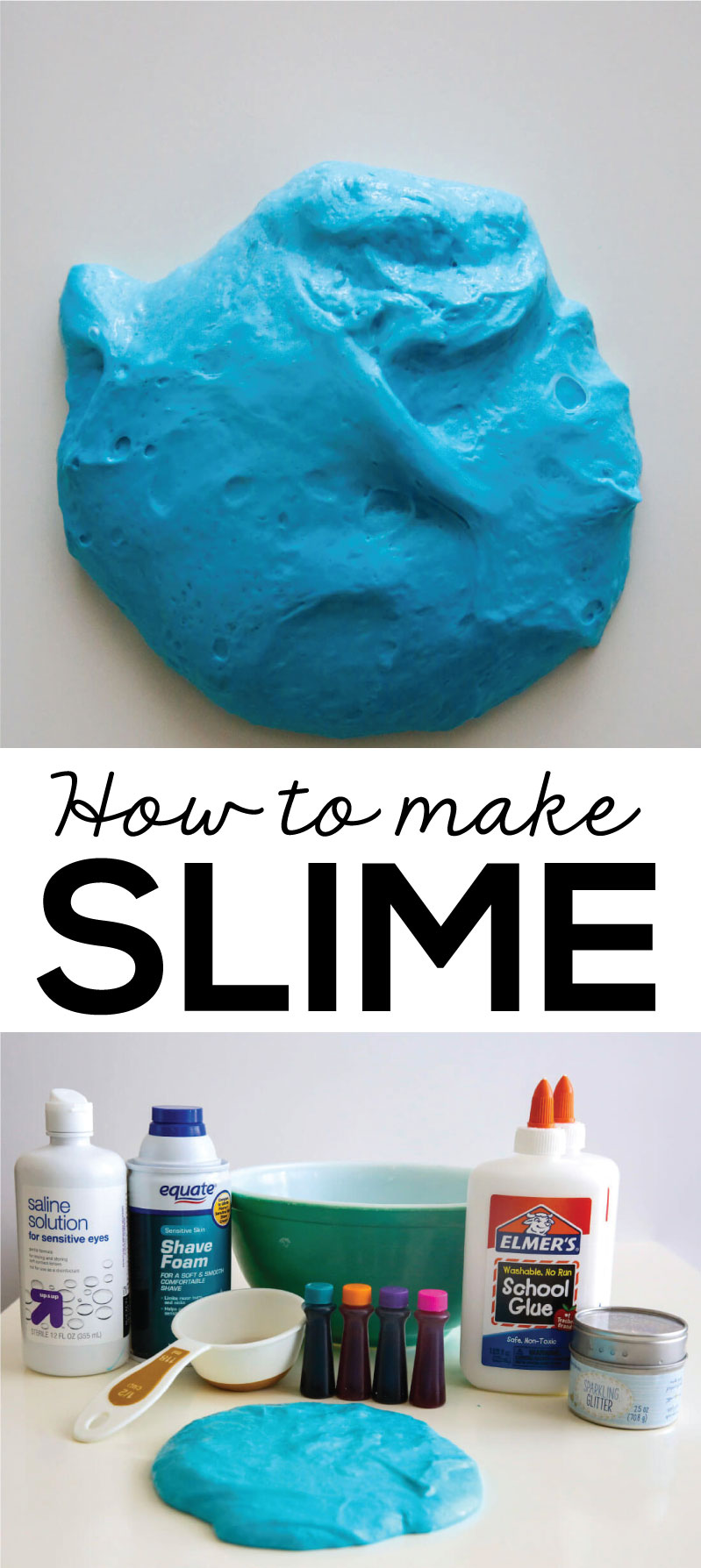 Fluffy Slime Recipe Thirty Handmade Days Shaving Cream