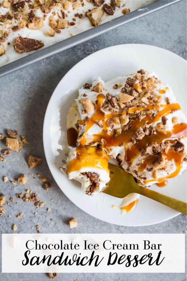 Chocolate Ice Cream Bar Sandwich Dessert