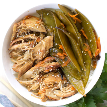 Easy and Healthy Slow Cooker Honey Garlic Chicken