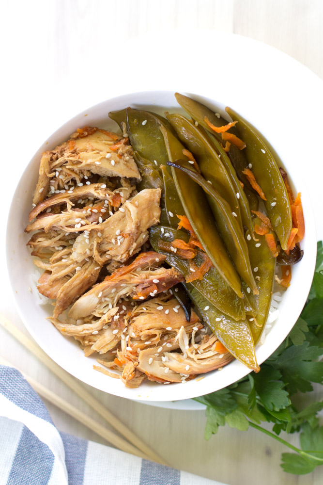 Easy and Healthy Slow Cooker Honey Garlic Chicken