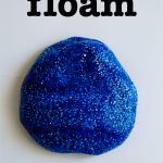 How to make floam - a floam recipe to try out for a fun kids activity! from www.thirtyhandmadedays.com