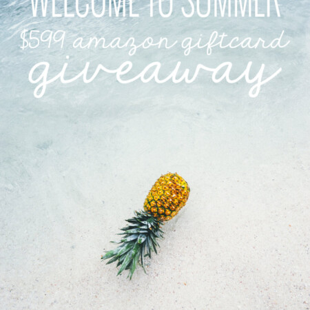 $599 Amazon Gift Card Giveaway to kick off summer