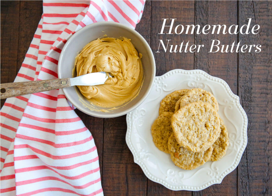 Homemade Nutter Butter Cookies- these cookies are like whoopie pies with all things peanut butter. They melt in your mouth! from www.thirtyhandmadedays.com