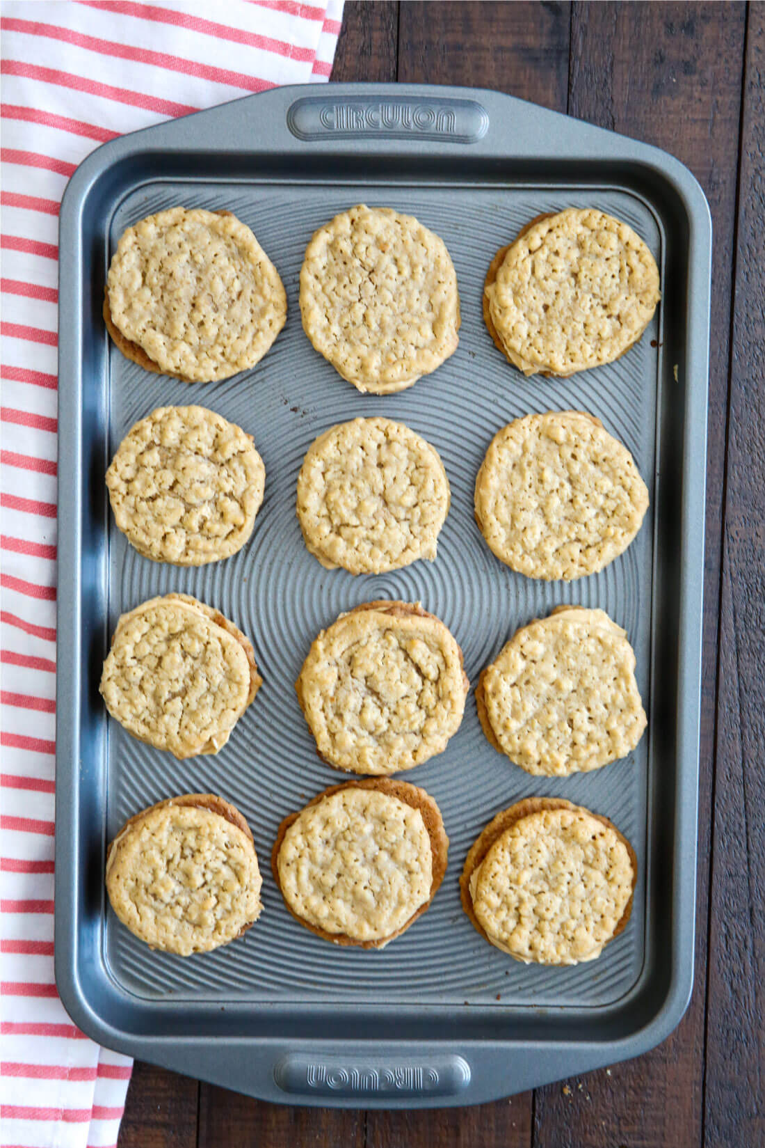 Homemade Nutter Butter Cookies- these cookies are like whoopie pies with all things peanut butter. They melt in your mouth! The whole batch via www.thirtyhandmadedays.com
