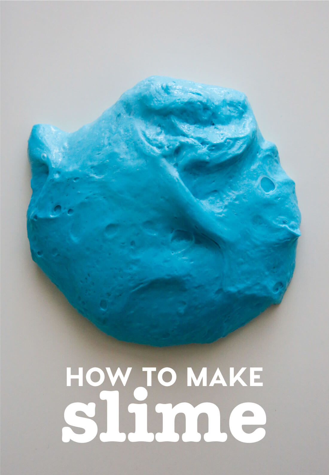 How to make slime - a fluffy slime recipe to try out for a fun kids activity! from www.thirtyhandmadedays.com