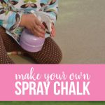 Make your own spray chalk