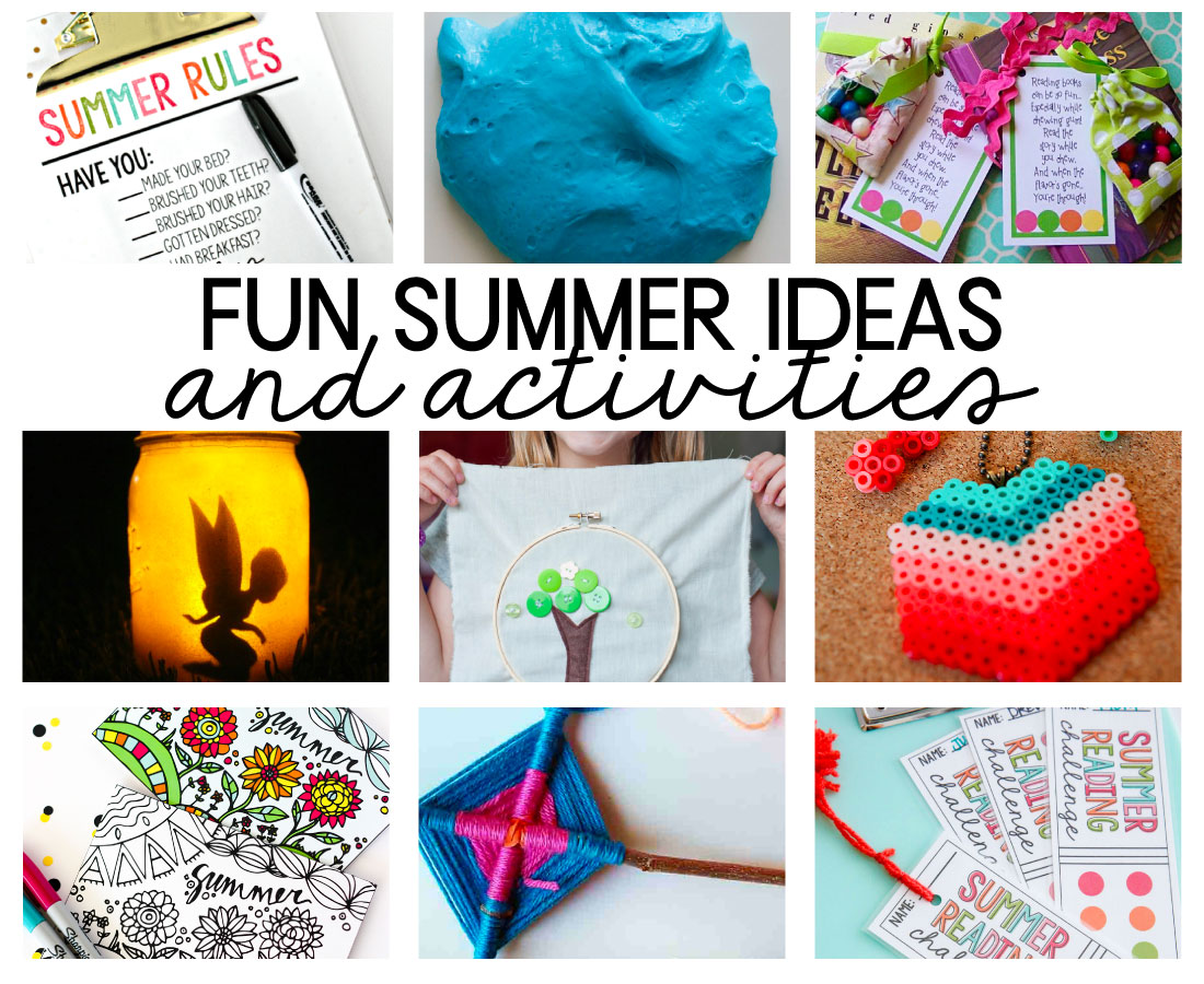 Fun Summer Ideas and Activities for Kids