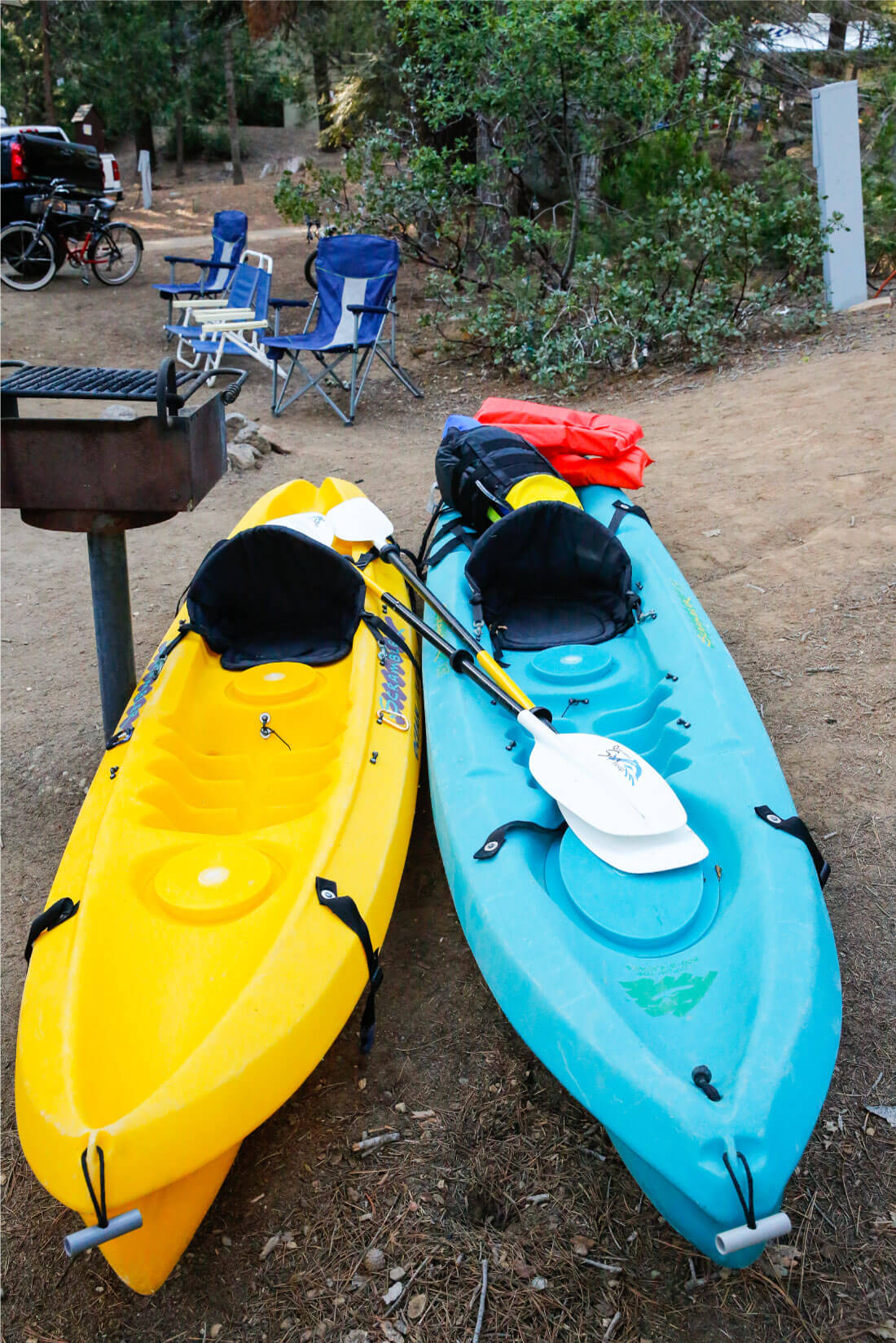 Kayaking for our rv trip 