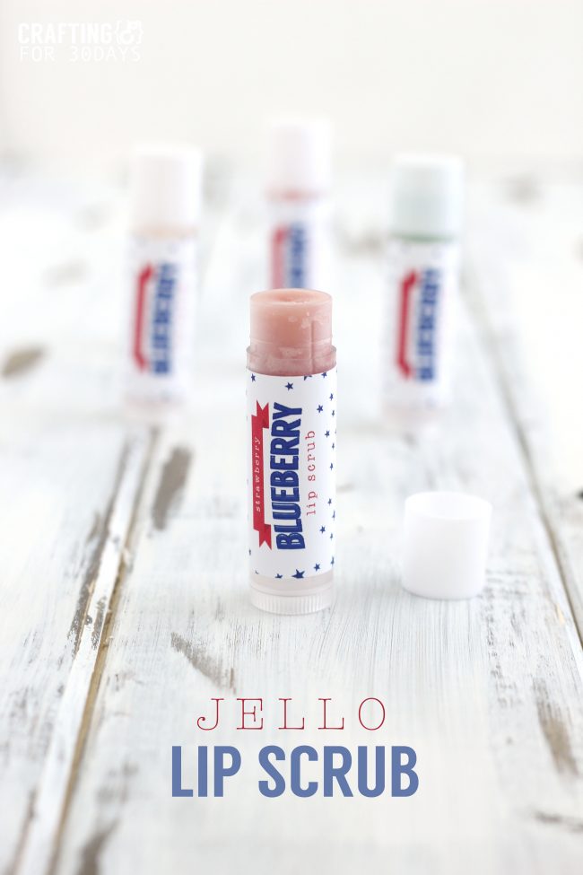 The perfect activity for summer- learn how to make lip balm. This 4th of July Strawberry Blueberry version is so awesome!