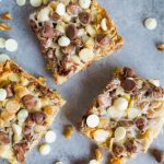 Melt In Your Mouth Magic Bars - you only need a few ingredients to make this amazing dessert. via www.thirtyhandmadedays.com