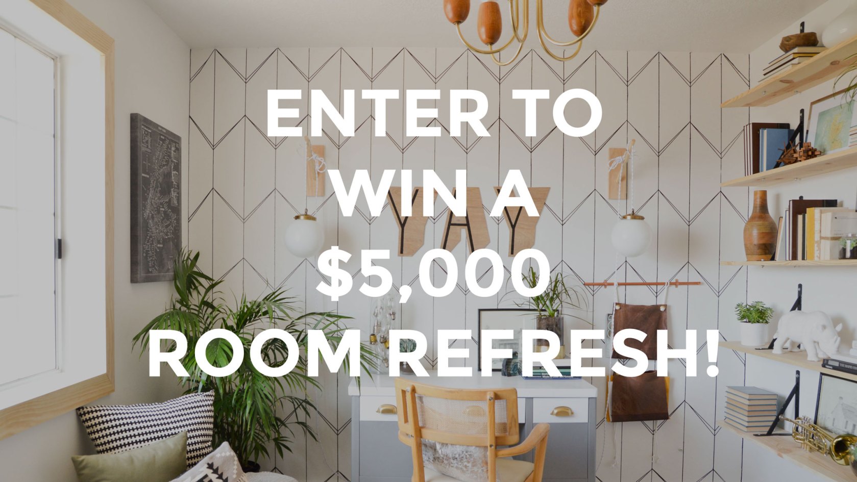 Enter to win a room refresh from Build Design Live