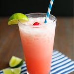 Creamy Shirley Temple - simple and delicious drink recipe. It's so refreshing! www.thirtyhandmadedays.com