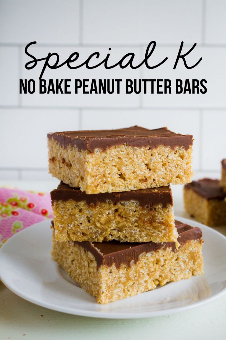 Special K Bars Recipe (No Bake Peanut Butter Bars) 30 Days Blog