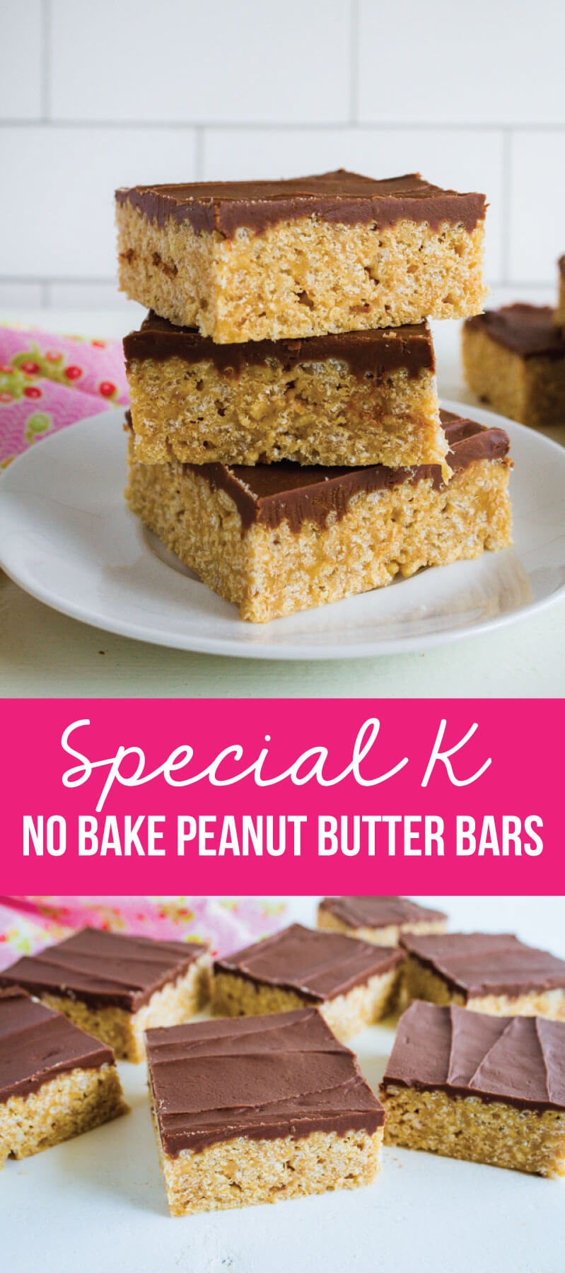 Special K Bars - no bake bars - a family favorite via www.thirtyhandmadedays.com