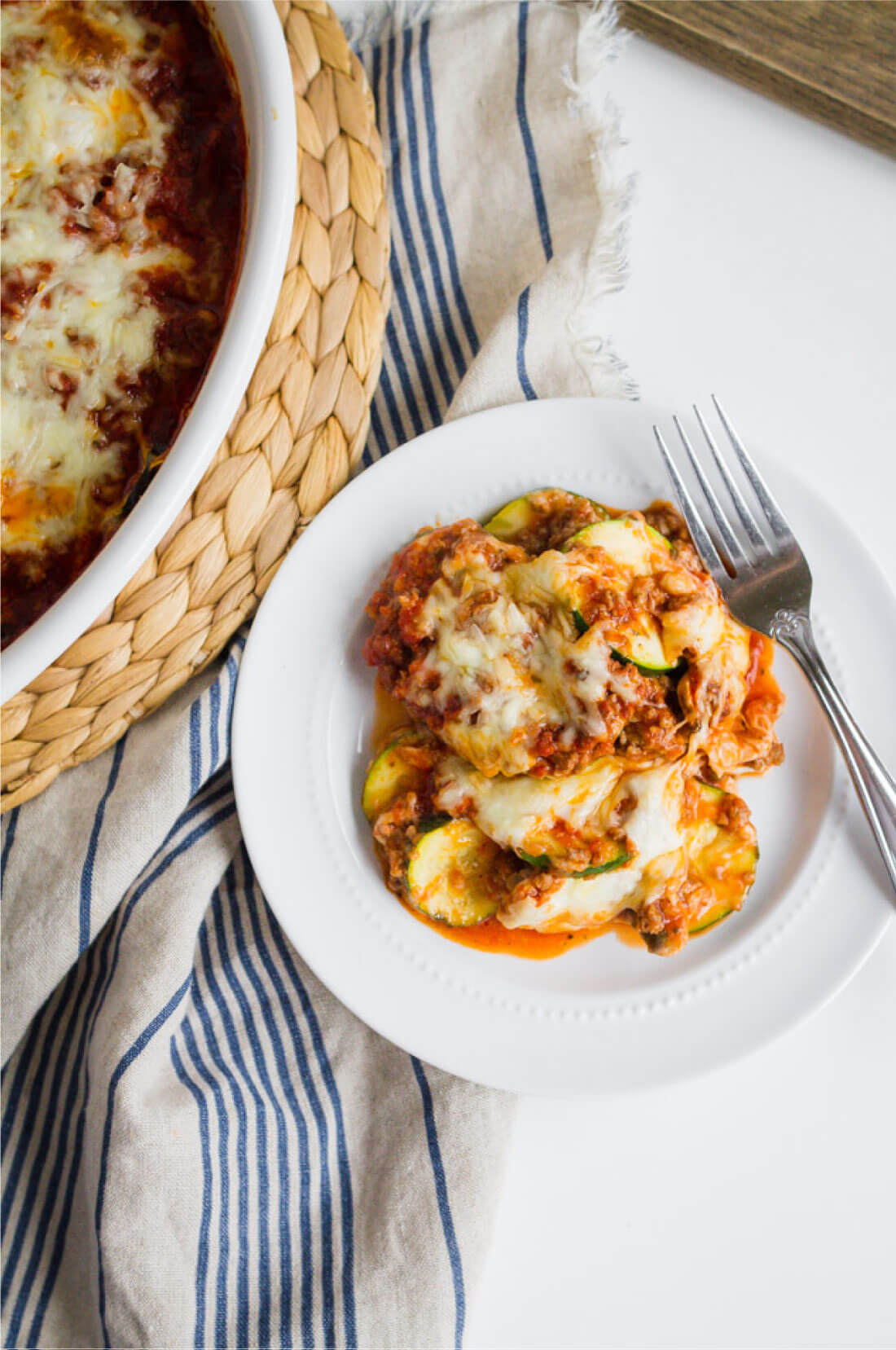 Zucchini Lasagna - an awesome healthy dinner recipe! www.thirtyhandmadedays.com