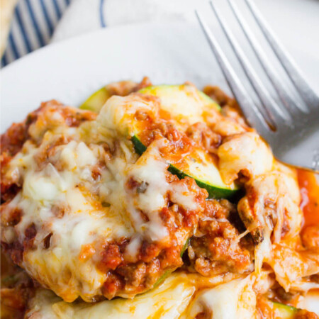 Zucchini Lasagna - an awesome healthy dinner recipe!