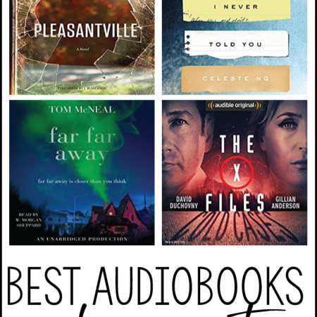 For those who love mystery, I've got a list of the best audiobooks to listen to.  You won't be able to push pause on this list.
