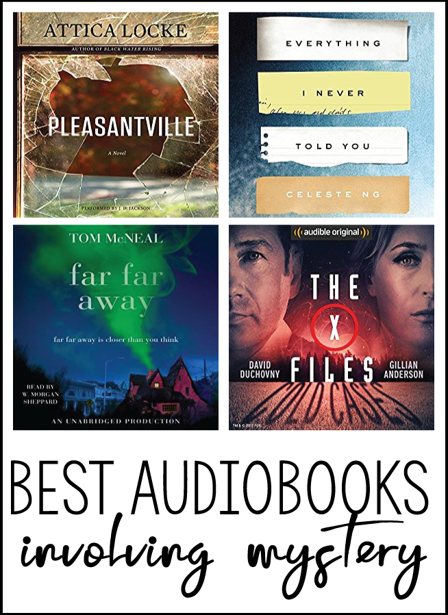 For those who love mystery, I've got a list of the best audiobooks to listen to.  You won't be able to push pause on this list.