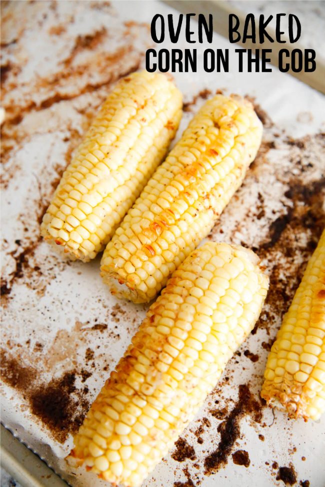 Mexican Corn On The Cob In The Oven