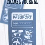 Download this printable travel journal to use for all your summer travels!