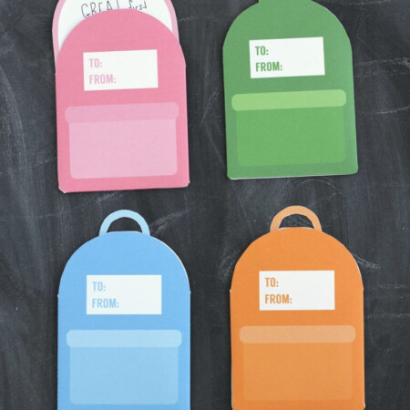 Printable Backpack Lunchbox Notes- cute back to school notes for your kids! by Crafting E via thirtyhandmadedays.com