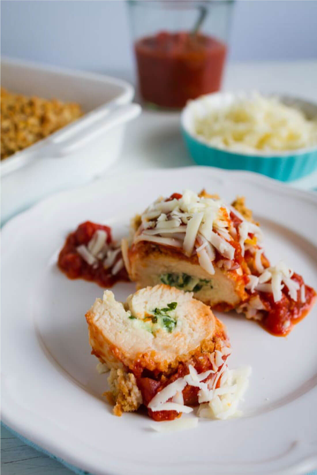 Chicken Parmesan Bundles - make this amazing main dish recipe. from www.thirtyhandmadedays.com