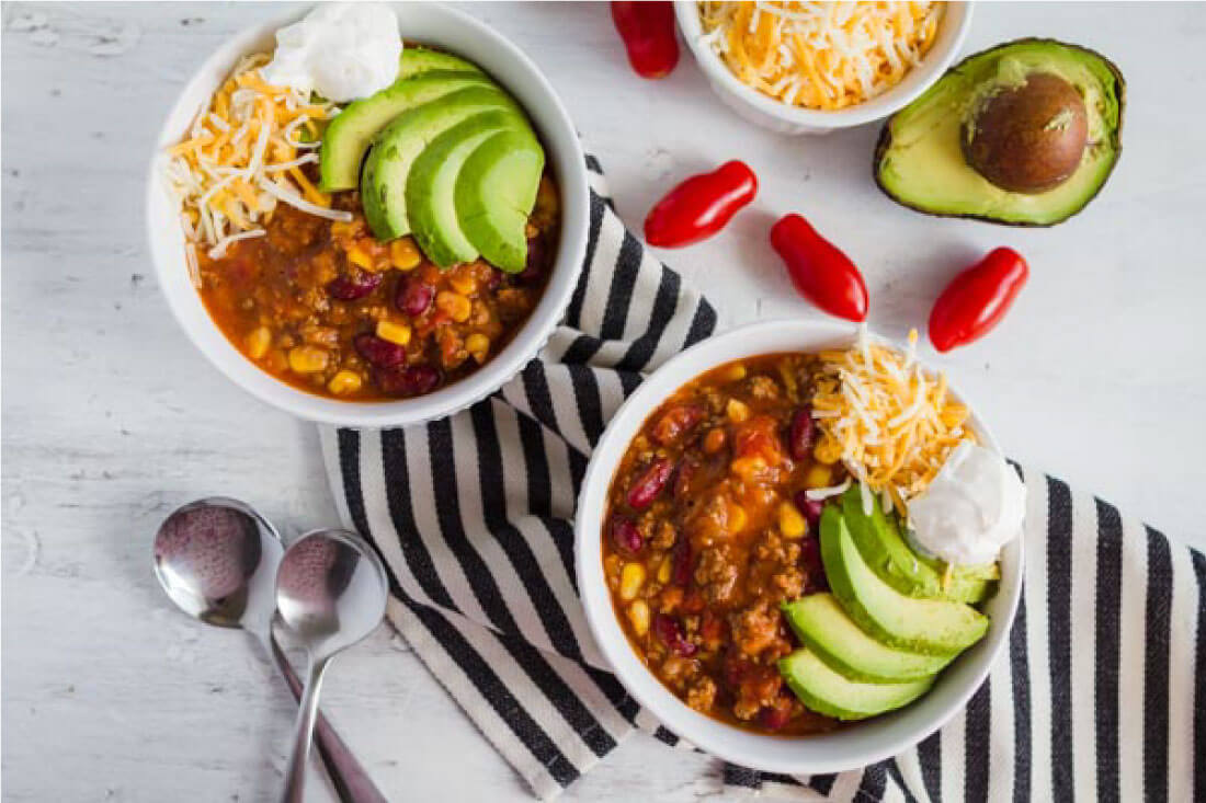 Mom's Taco Soup - a super easy main dish recipe where you throw all the ingredients in the pot and let it simmer. from thirtyhandmadedays.com