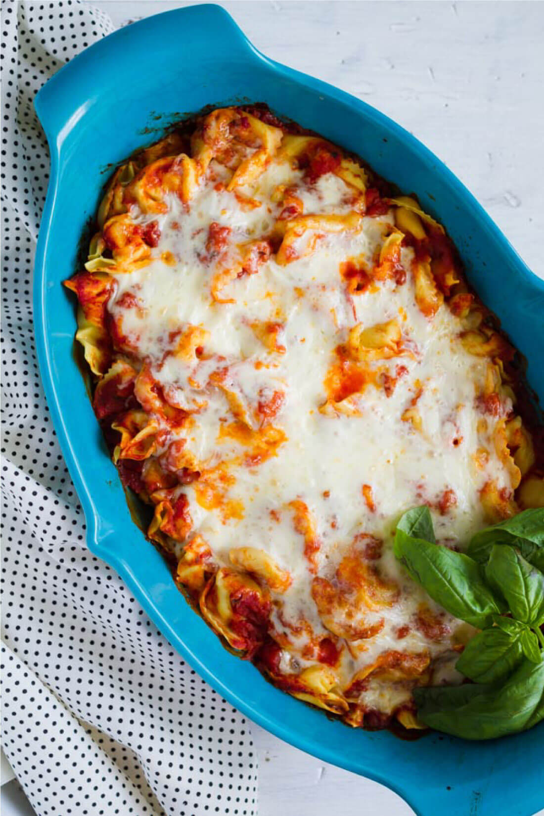 Super simple but tasty Baked Tortellini - if your family likes pasta, they will love this ooey gooey main dish! from www.thirtyhandmadedays.com