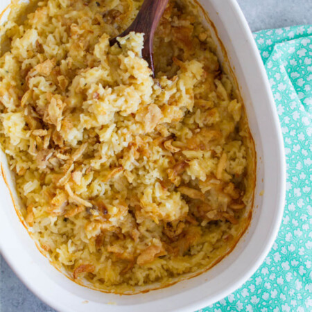 One of the best rice dishes - creamy rice. It's easy and tastes amazing. From My Name is Snickerdoodle