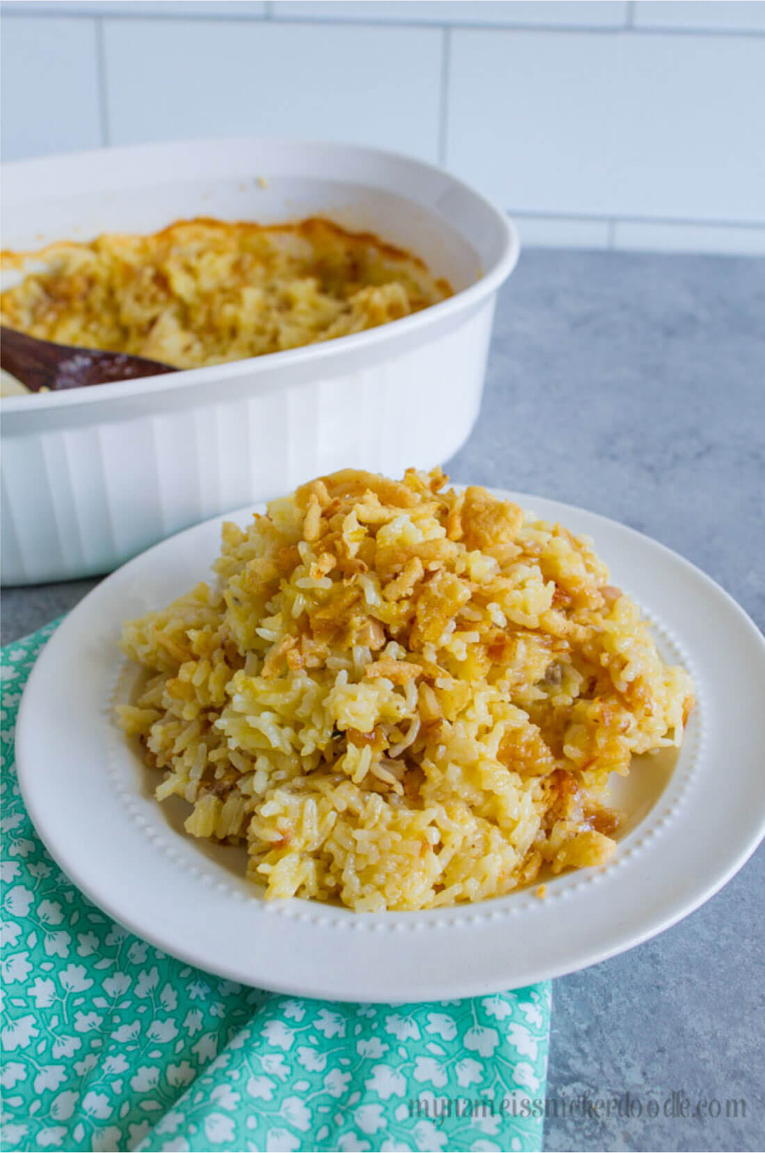 One of the best rice dishes - creamy rice. It's easy and tastes amazing. From My Name is Snickerdoodle via thirtyhandmadedays.com