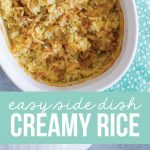 One of the best rice dishes - creamy rice. It's easy and tastes amazing. From My Name is Snickerdoodle