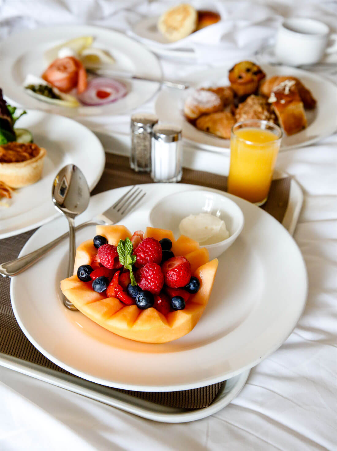 Tips, tricks and things to keep in mind about food on a Princess Cruise - room service. 