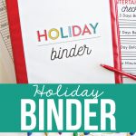 Printable Holiday Binder - get the entire binder to download and print for the holidays. from www.thirtyhandmadedays.com