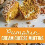 Pumpkin Cream Cheese Muffins- the perfect fall treat www.thirtyhandmadedays.com