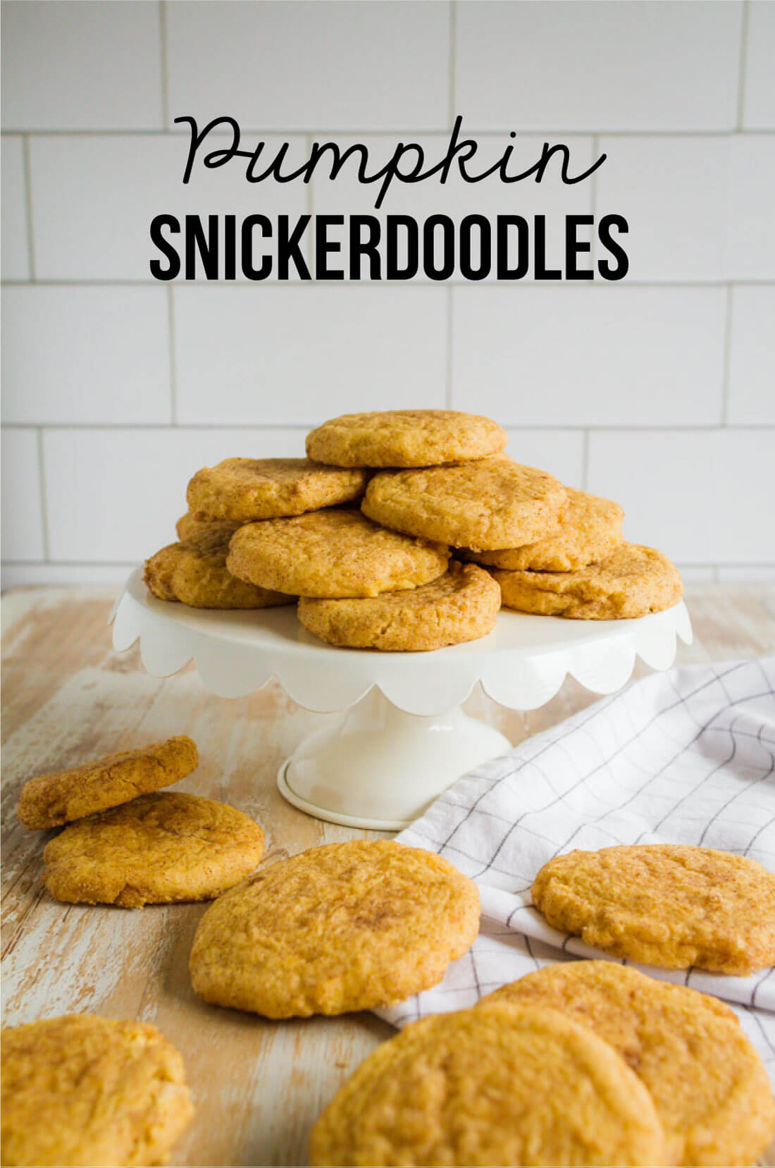 Pumpkin Snickerdoodles - a fresh take on an old classic for fall! www.thirtyhandmadedays.com