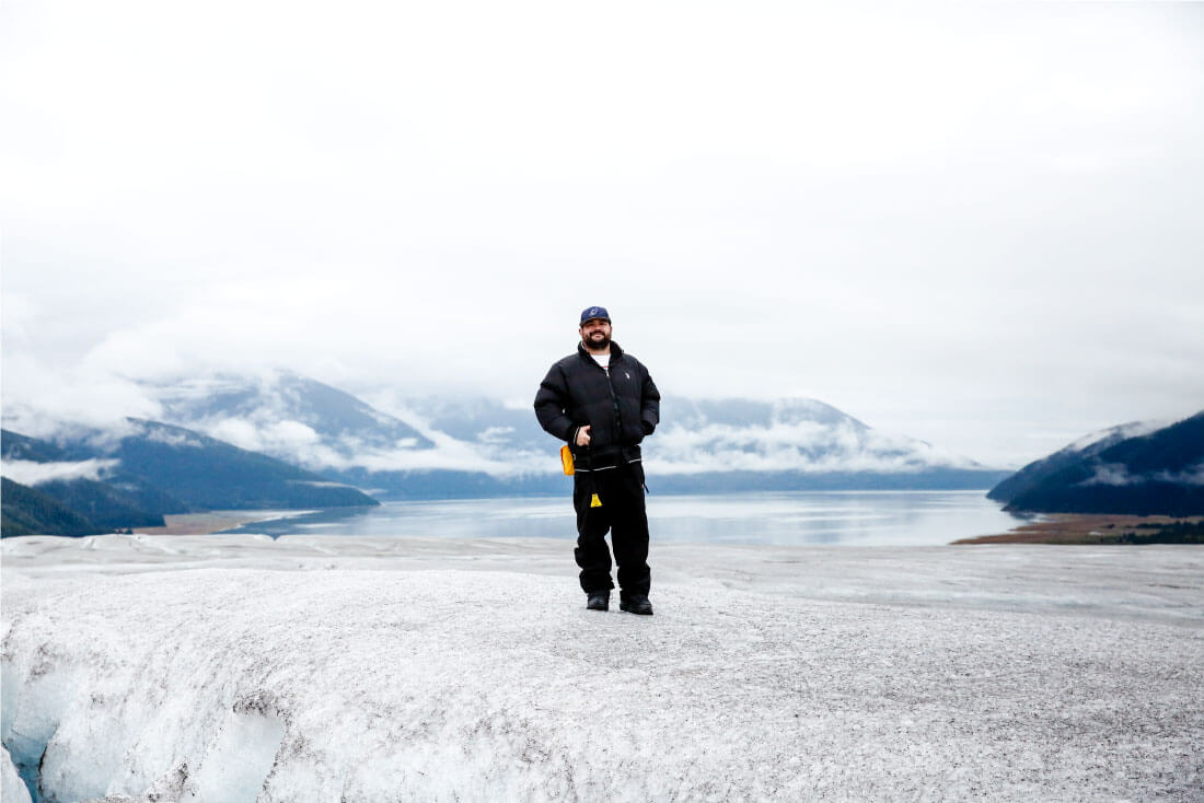 Alaska Cruise Excursions - one of the most amazing excursions I've ever been on! Go to Taku Glacier and experience it yourself. On top of the world from www.thirtyhandmadedays.com